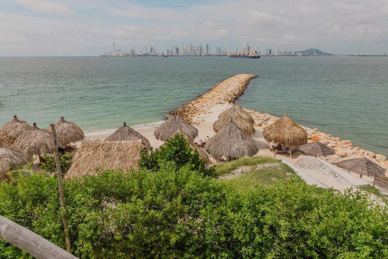 Éteka Slow Beach Hotel Cartagena  Exterior foto