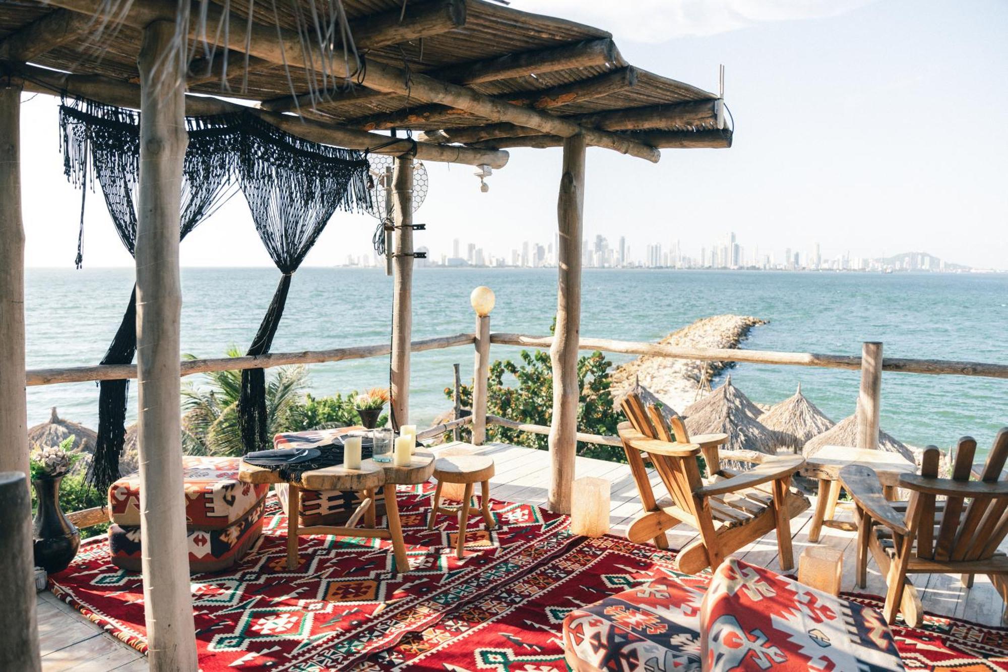 Éteka Slow Beach Hotel Cartagena  Exterior foto