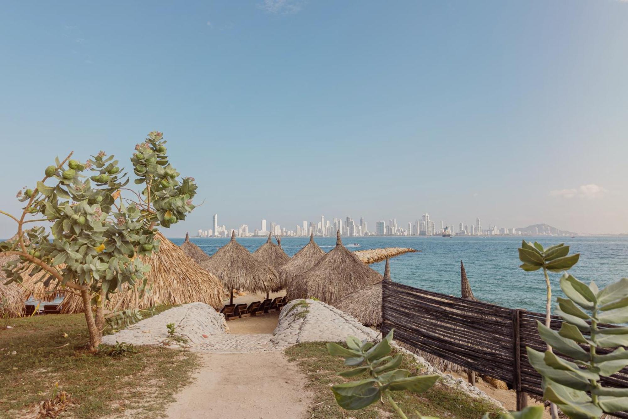 Éteka Slow Beach Hotel Cartagena  Exterior foto